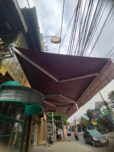 mái xếp di động