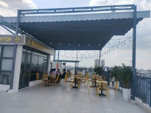 mái che nắng mưa ngoài trời