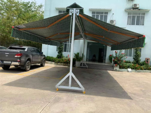 mái hiên di động