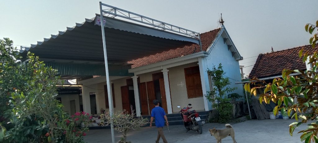 mái xếp di động