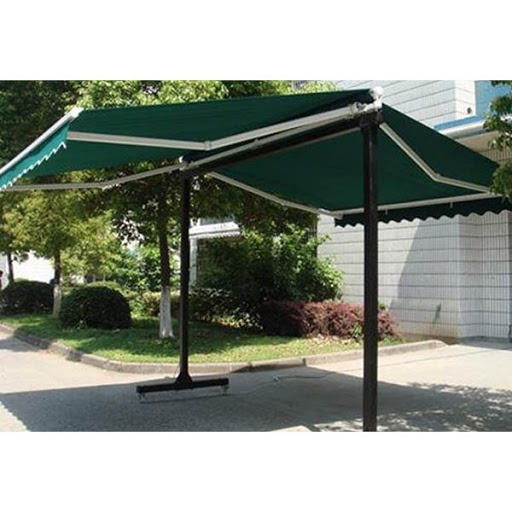 mái hiên di động có bánh xe