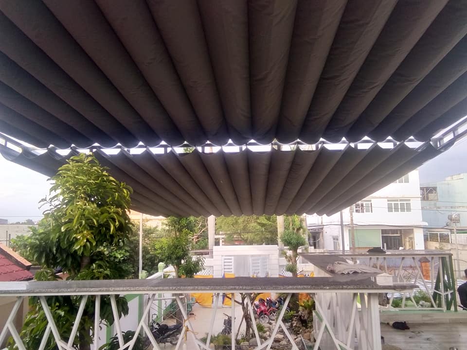 Mái xếp lượn sóng