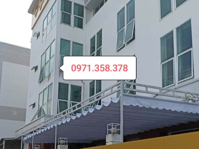 Báo giá lắp đặt mái che di động