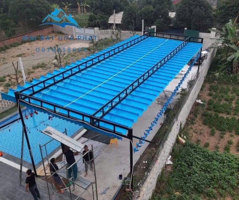 giá mái che cố định