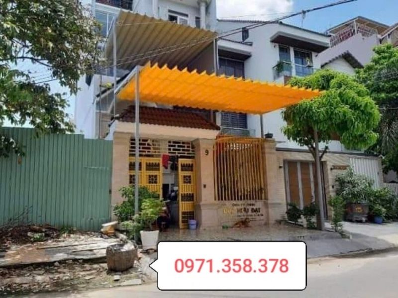 lắp mái che di động tại Bình Dương