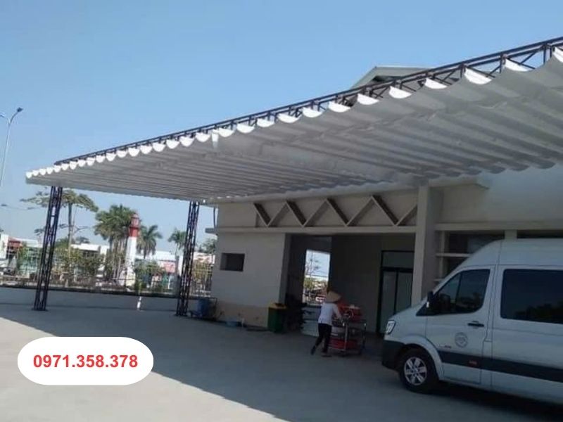 lắp mái che di động tại Hà Tĩnh