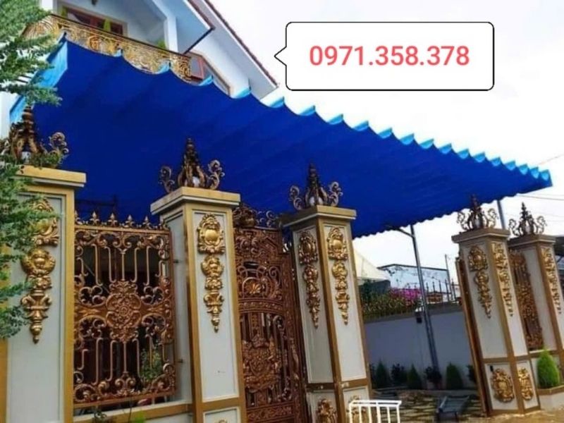 lắp mái che di động tại Hải Dương