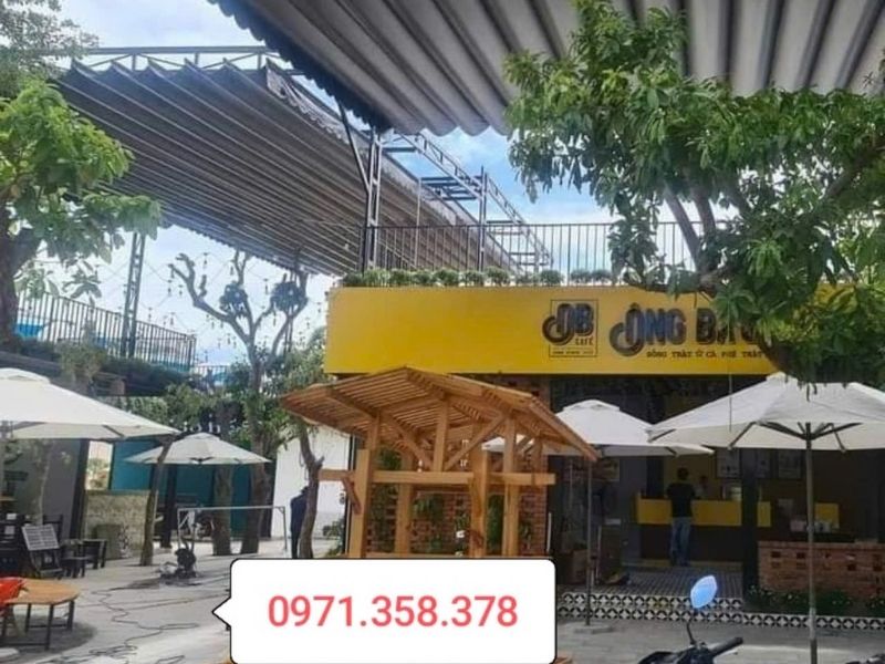 lắp mái che di động tại Hải Dương