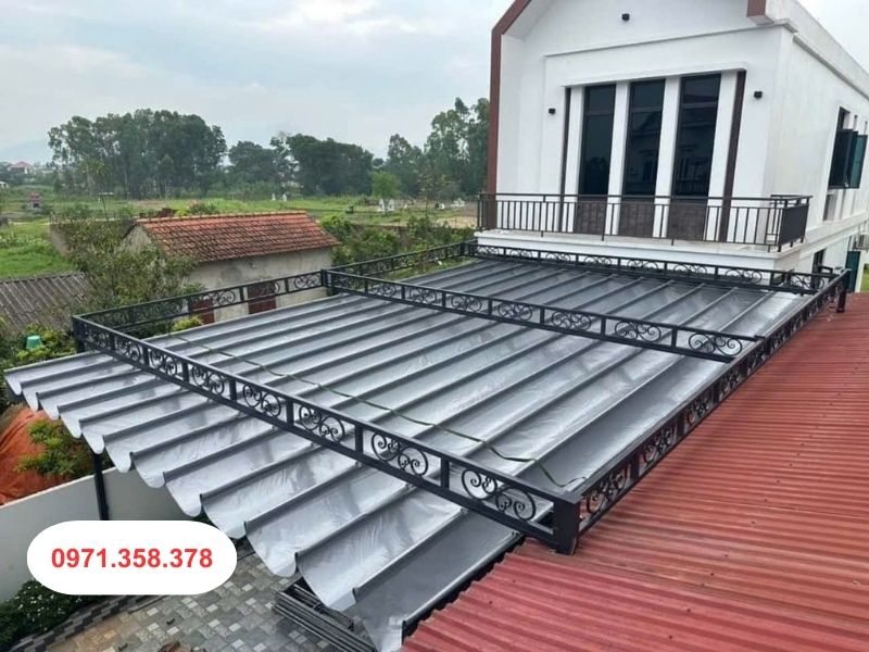 lắp mái che di động tại Long An