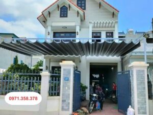 lắp mái che di động tại Thanh Hóa
