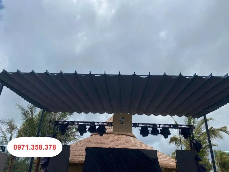 lắp mái che di động tại Thanh Hóa