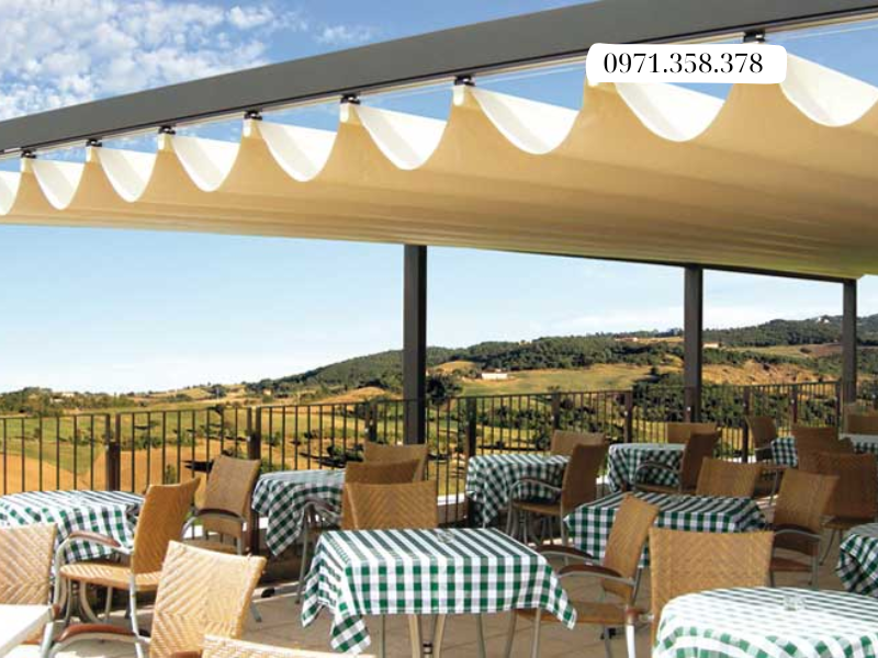 Hướng dẫn lắp đặt mái che di động