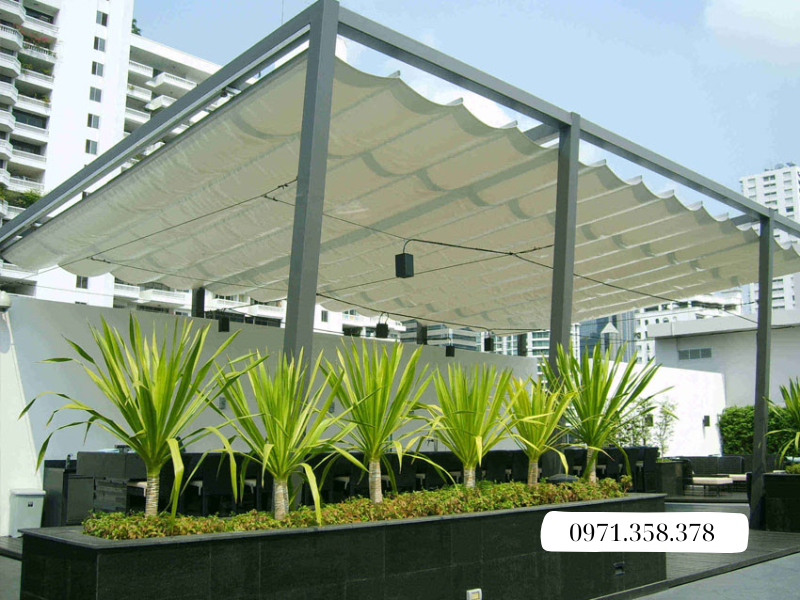 So Sánh Các Loại Mái Che Di Động