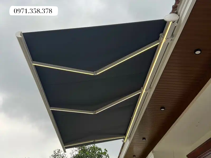 Vị trí lắp đặt Mái che di động