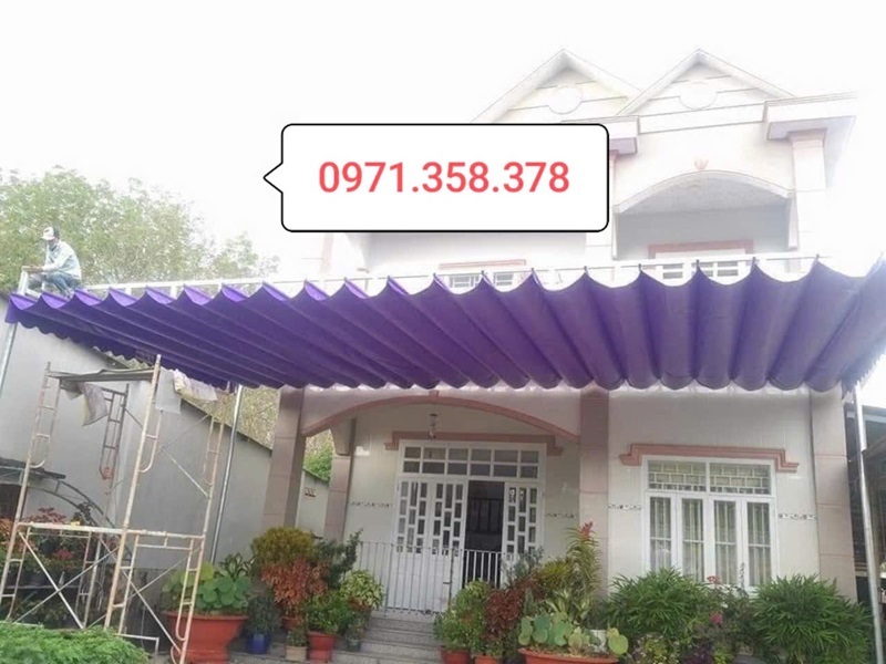 bảo dưỡng mái che di động