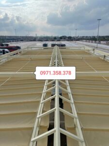 kích thước mái che di động