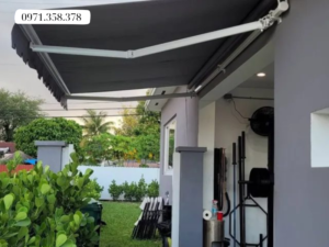 mái che di động cho không gian ngoài trời.6