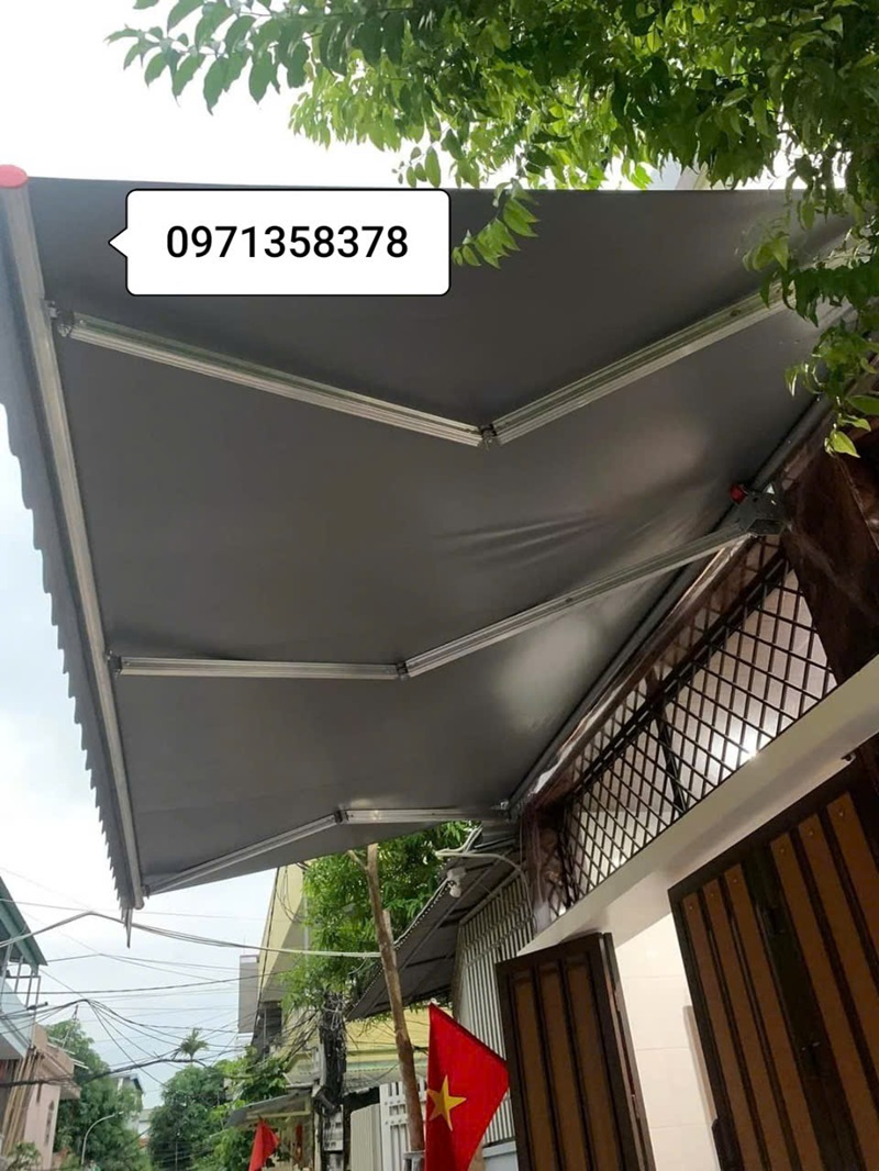 mái che di động cửa hàng tiện lợi