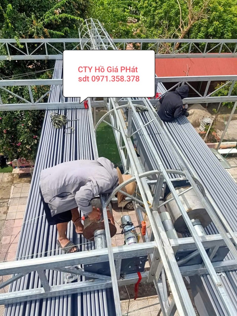 Sửa chữa mái che di động