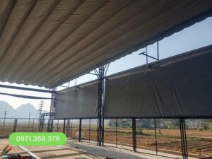 bảo vệ nội thất với mái che