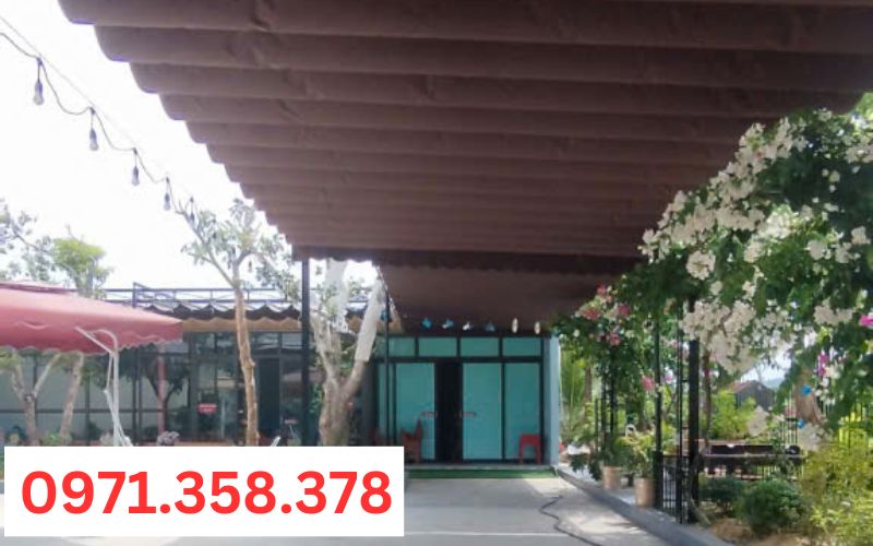 bạt che mưa di động