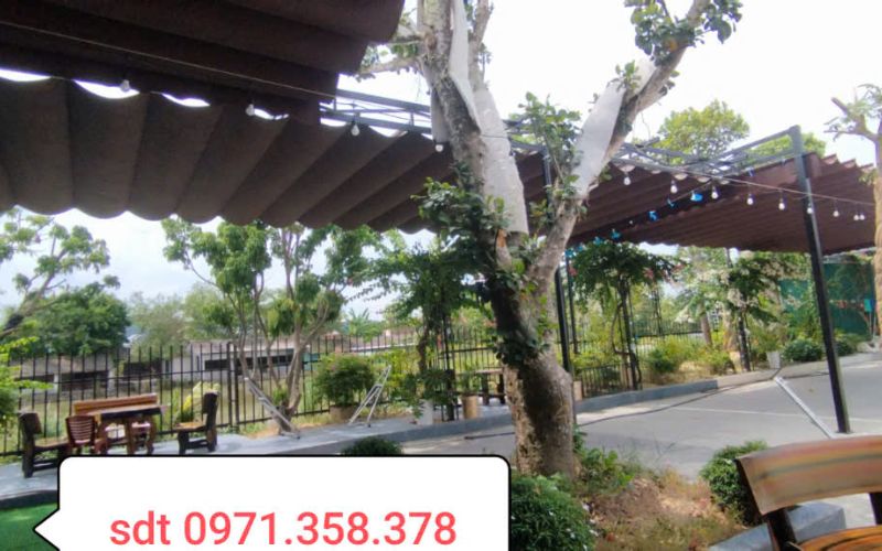 Bạt che nắng mưa mái hiên