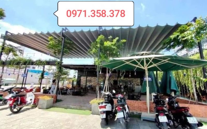 Bạt che nắng mưa mái hiên
