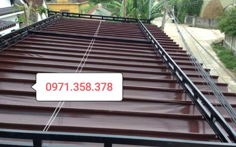 Bạt che nắng mưa mái hiên