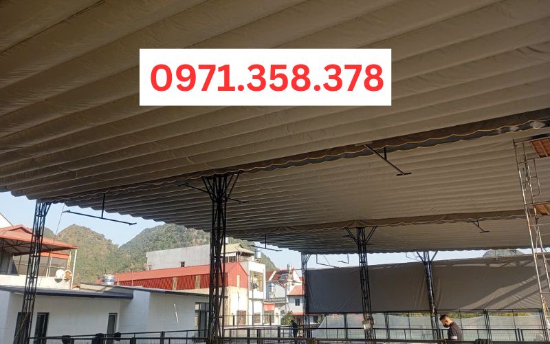 làm mái che di động