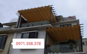 mẫu bạt mái xếp Hà Nội hot nhất 2025