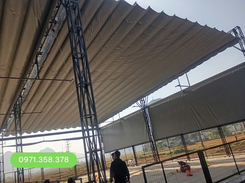 lỗi sử dụng mái che di động