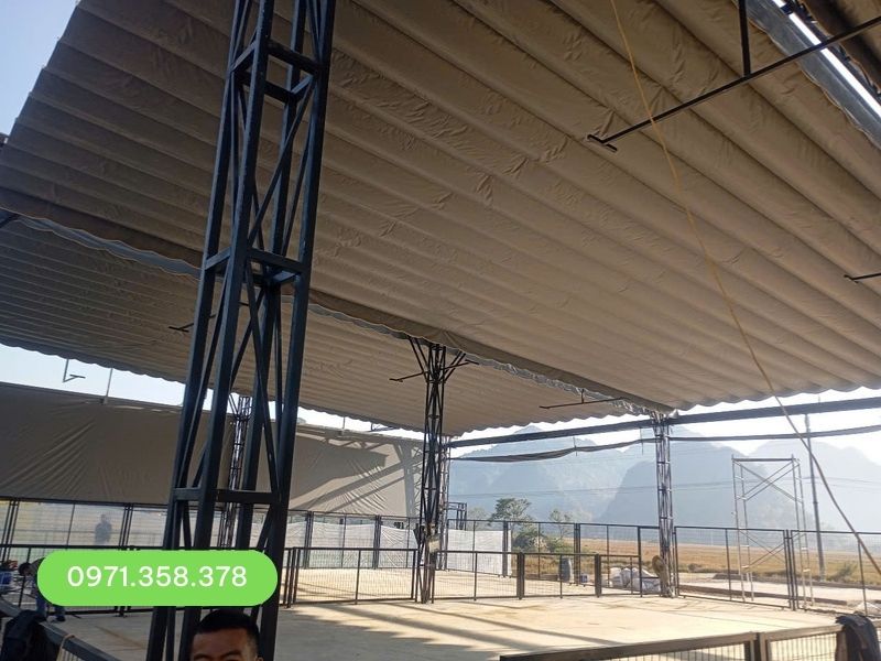 lỗi sử dụng mái che di động