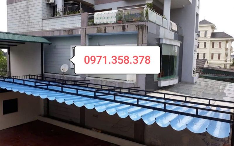 mái hiên giá rẻ
