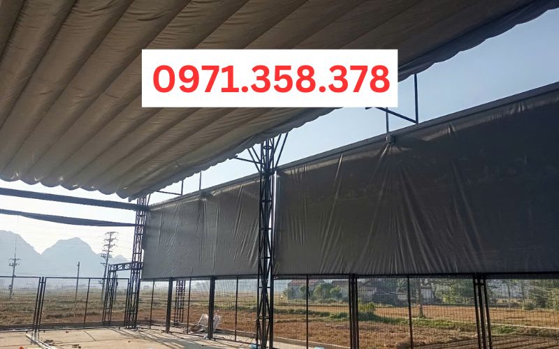 phụ kiện mái che bạt xếp