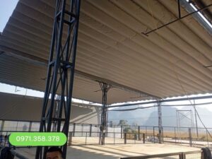 Vệ sinh bạt che nắng mưa